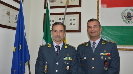 Fiamme Gialle, Comandante Calabria nel reggino Visita di Fabio Contini al Comando Provinciale di Reggio Calabria
