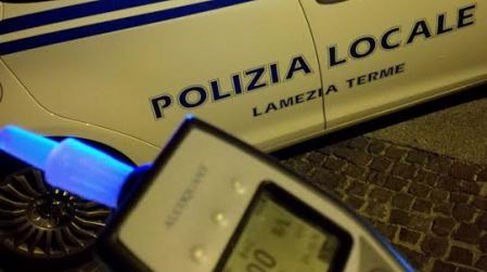 Lamezia, controlli Polizia Locale nel weekend di fine estate Ritirate sei patenti