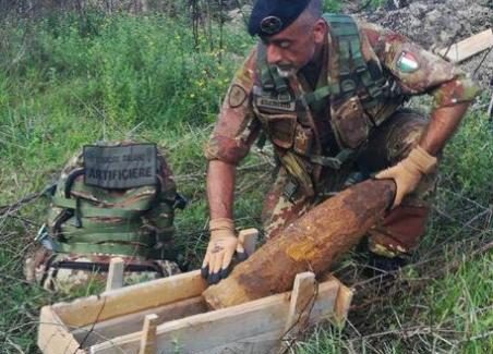 Ordigno fatto brillare da artificieri Esercito a Palmi Residuato bellico trovato durante lavori edili
