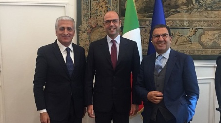 Nasce il patto federativo AP-CCI Sottoscritto a Roma l’accordo tra i presidenti Alfano e Graziano e il vicecoordinatore Gentile