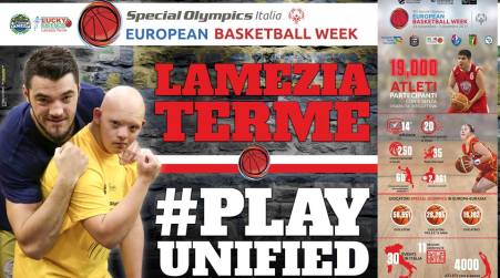 Lamezia è tappa dell’European Basketball Week Evento di Special Olympics