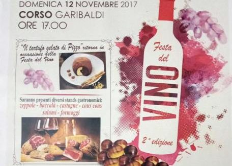 Domenica a Rosarno la Festa del vino Organizzata da “I ragazzi di Piazza del Popolo” associati A.N.A.S., Associazione Nazionale Azione Sociale,