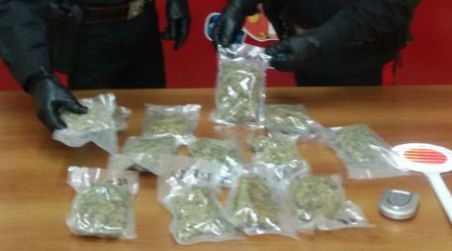 Nascondeva 840 grammi di marijuana, arrestato 18enne I Carabinieri hanno sequestrato anche diverso materiale utile per il confezionamento delle dosi e un bilancino di precisione