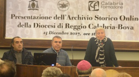 Archivio storico diocesano di Reggio Calabria è online Approda sul web un patrimonio archivistico formato da oltre 300 mila immagini digitalizzate