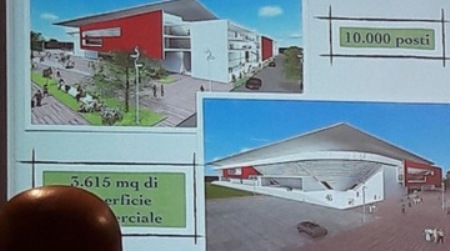 Coscarella pronto a costruire nuova “casa” Rende Calcio Manca solo l'ok della Regione Calabria per il nuovo stadio