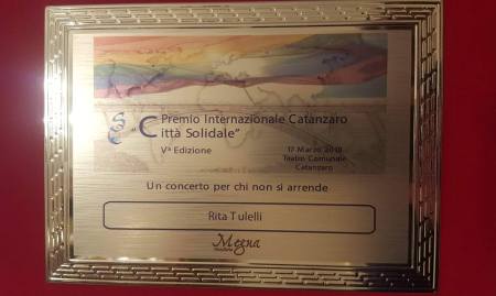 La giurista Rita Tulelli vince il premio “Città solidale” Grande riconoscimento per il presidente dell'associazione "Universo Minori"