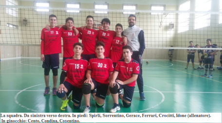 Decima vittoria per la School Volley Taurianova maschile Gli Under 14 hanno battuto la Luck Volley Reggio Calabria