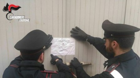 Carabinieri sequestrano falegnameria priva permessi Il titolare dell'attività è stata contestata una sanzione per utilizzo di lavoratori irregolari pari a 12 mila euro