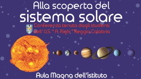 Scoperta sistema solare, relazionano alunni del “Righi” Presenteranno i diversi pianeti al pubblico al fine di appassionarli al "mondo" che esiste oltre la Terra