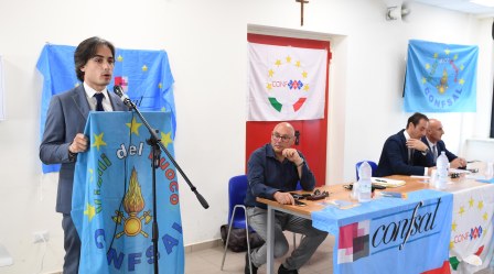 Falcomatà ad incontro regionale Confsal Vigili del Fuoco Le parole del sindaco di Reggio Calabria: "Vicini a chi lavora per la nostra sicurezza"