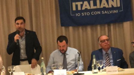 La Calabria leghista incontra Salvini ad Altafiumara Cena con il ministro dell'interno durante la sua visita nel reggino