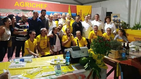 Chiusa edizione del Peperoncino Festival di Diamante Circa quindicimila visitatori hanno acquistato e degustato i piatti degli Agrichef di Campagna Amica 