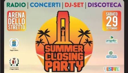 A Reggio Calabria arriva il “Summer Closing Party” La città saluta la bella stagione