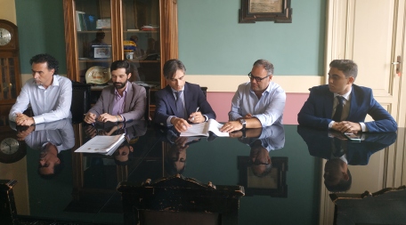 Gestione Parco Taureani e Complesso San Fantino Firmata la convenzione a palazzo Alvaro