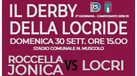 Calcio serie D, tutto pronto per il derby della Locride Roccella e Locri pronte a battagliare per i tre punti