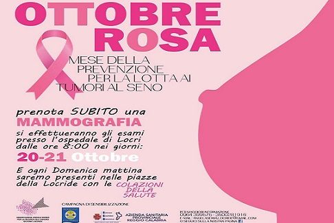 Ottobre Rosa Mese della prevenzione per la lotta ai tumori al seno