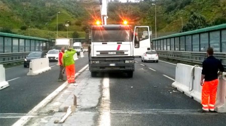Lavori riqualificazione raccordo autostradale Reggio Calabria Piano di manutenzione predisposto da Anas per la messa in sicurezza delle tratte calabresi