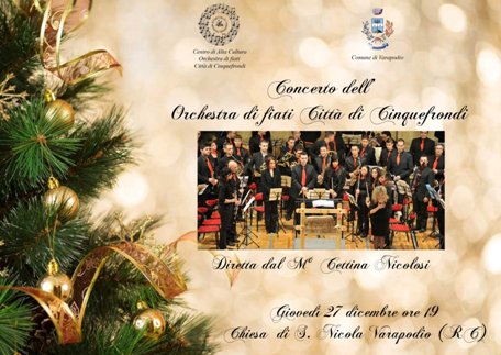 A Varapodio concerto Orchestra di fiati di Cinquefrondi Domani, alle 19, con la partecipazione della voce solista di Ilenia Surace 
