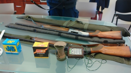 Calabria, lotta al bracconaggio: denunciati cacciatori Sequestrati fucili e munizioni 