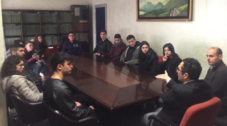 Il sindaco di Polistena e gli studenti dell’Itis a confronto Su fondi europei e futuro del territorio