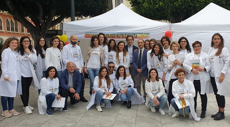 Successo per Giornata Nazionale Biologo Nutrizionista Reggio prima città in Italia per numero di consulenze nutrizionali