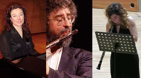 Musica da camera con il Trio Caroli, Broglia e Martignon Lo spettacolo andrà in scena sabato 4 maggio a Polistena