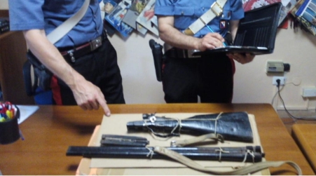 Rissa con esplosione di colpi, ritrovata arma del delitto Indagini svolte dai Carabinieri