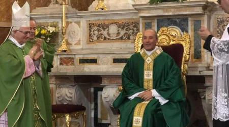 Don Mimmo Caruso ha fatto il suo ingresso a Seminara Accompagnato dal vescovo della diocesi di Oppido Mamertina-Palmi, Francesco Milito