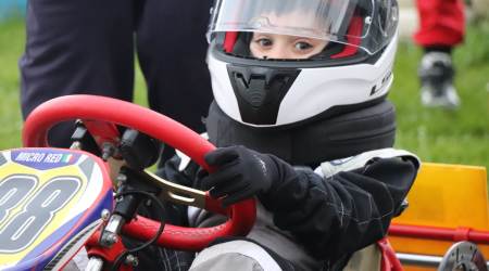Il grande sogno del go-kart nel talento del piccolo Lorenzo Il bambino di cinque anni di Polistena sta bruciando le tappe nella specialità del karting