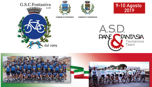 Gemellaggio su “due ruote” tra Taurianova e Fontaniva Condivisione di concetti sportivi, sociali e culturali tra le società ciclistiche "A.S.D. Pane & Fantasia" e "G.S.C." 