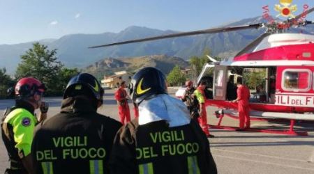 Escursionista cade in torrente, salvata da Vigili del Fuoco L'episodio è avvenuto nel territorio di San Luca. Una donna di 33 anni ha riportato la frattura ad una caviglia