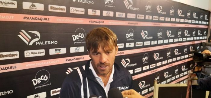 Franceschini :”la Reggina ha tutte le carte in regola per la promozione in B” “A Palermo ho visto personalità. Pensiamo una gara alla volta”