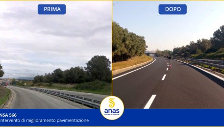 Calabria, Anas, prosegue la pavimentazione delle strade Interventi in corso lungo la NSA566 e 106 Ter 