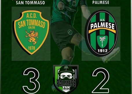 San Tommaso-Palmese 3-2 Ancora una sconfitta per i neroverdi