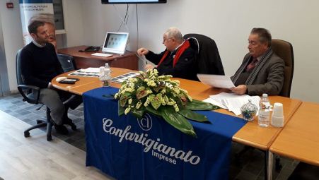 Incontro Confartigianato con Pippo Callipo Il candidato a governatore del centrosinistra ha condiviso le proposte della confederazione degli artigiani