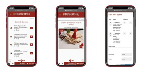 App “Wonder menu”, la comanda virtuale per ristoranti Ideata da società Digitrend Si chiama Wonder menu' e consente ai ristoratori di lavorare in tutta sicurezza, dal momento in cui potranno riaprire al pubblico, con un investimento pari a zero