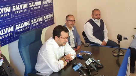 Reggio Calabria, Salvini, “Unire il centrodestra” A Crotone come a Reggio ci presenteremo con il simbolo della Lega