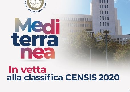 L’Università Mediterranea in vetta alla classifica CENSIS 2020 La dichiarazione del Rettore Santo Marcello Zimbone