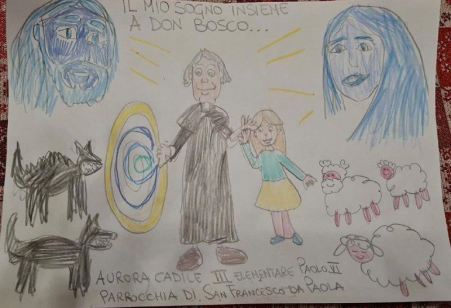Gioia Tauro, concorso “Il mio sogno insieme a Don Bosco” I disegni dell'Oratorio giovanile della Parrocchia di San Francesco di Paola