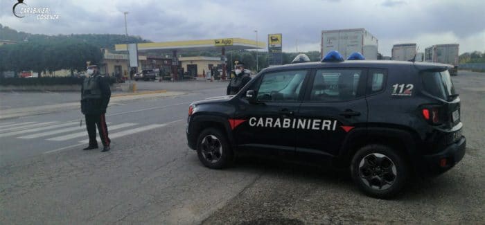 Pietrapaola (CS). Rapina alla stazione di servizio: tre persone arrestate dai carabinieri
