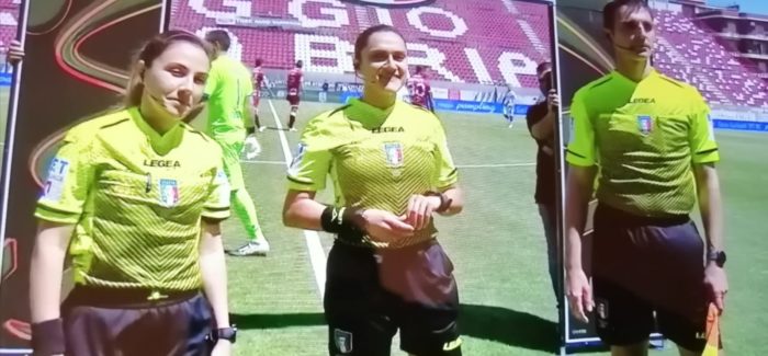 Serie B : la Reggina chiude la stagione con una pesante sconfitta Gli amaranto sono apparsi deconcentrati e con la testa alle vacanze. Maria Marotta, primo arbitro donna a dirigere una partita di serie B. 