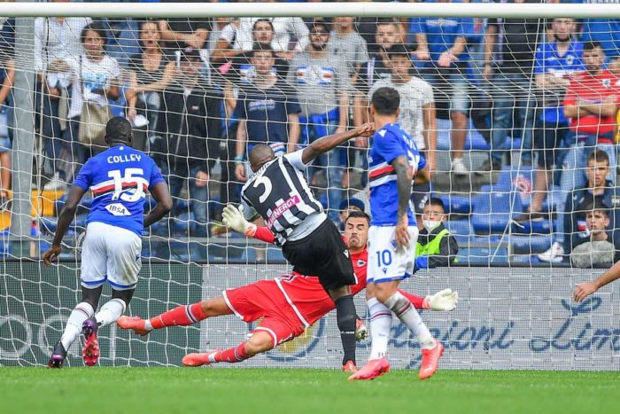 Spettacolo, gol ed emozioni, Sampdoria-Udinese finisce 3-3