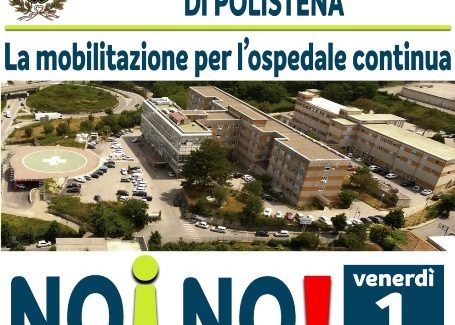 Noi No! La mobilitazione per l’ospedale di Polistena continua Venerdi 1 luglio alle ore 11 ci ritroveremo davanti all’ingresso dell’ospedale per fare il punto sullo stato delle cose