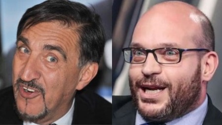 (Se…) Questi sono i presidenti delle due Camere del Parlamento italiano Uno con la raccolta dei busti di Mussolini e l'altro che definisce "schifezze" le coppie gay
