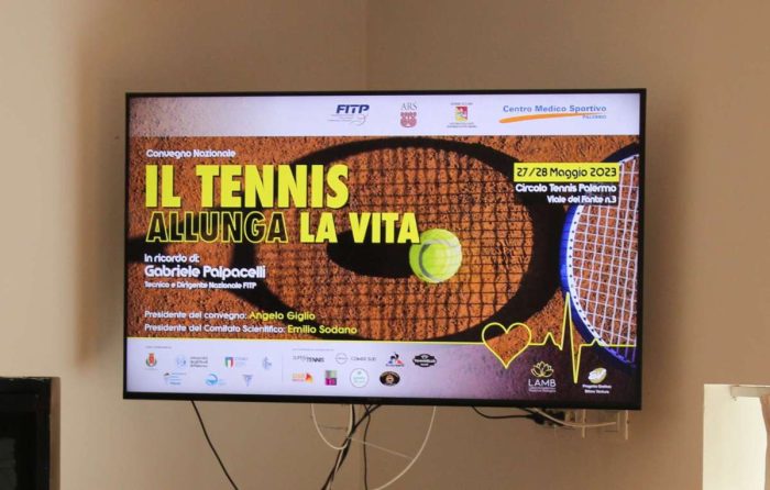 Convegno “Il tennis allunga la vita” al CT Palermo