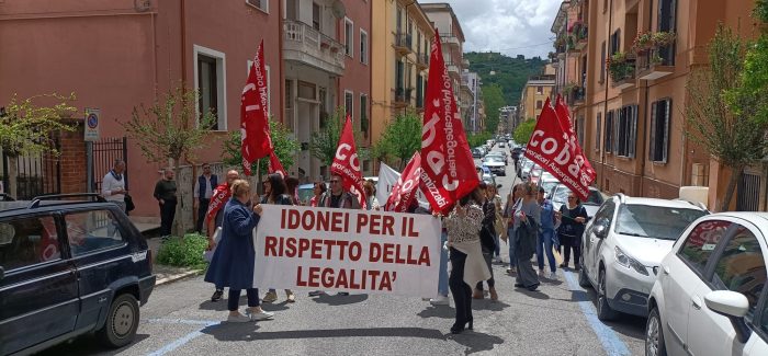 Sanità,  a Cosenza la manifestazione di Si Cobas Calabria