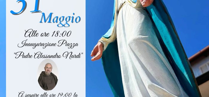 Melicucco,  il 31 maggio il sindaco Nicolaci intitolerà una piazza al monaco francescano amatissimo Padre  Alessandro Nardi Alle ore 18,00