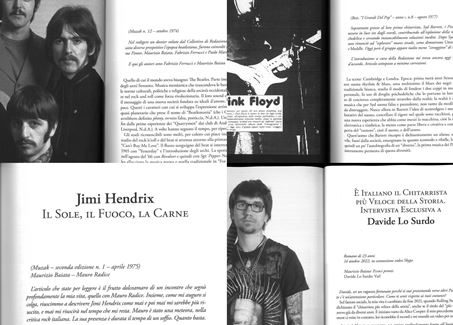 Davide Lo Surdo è scritto nel libro di storia con i Beatles e i Pink Floyd Lo Surdo appare sulla copertina del libro e sul retro copertina troviamo il leggendario Jim Morrison dei The Doors. Rock Memories vol. II è un libro sulla storia della musica