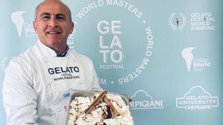 Alle semifinali del Gelato Festival World Masters il taurianovese Fabio Taverna La competizione eleggerà il miglior gelatiere in un percorso quadriennale dal 2022 al 2025