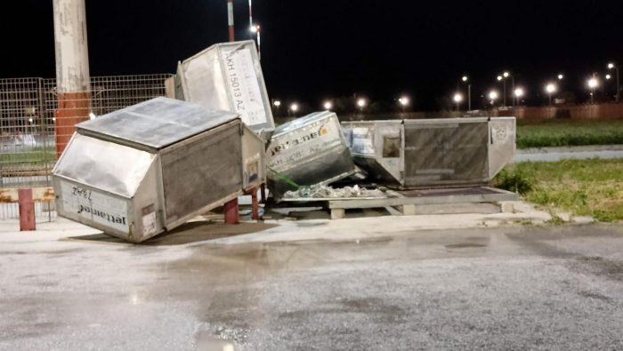 Forte vento a Trapani, danni all’aeroporto Birgi che resta operativo